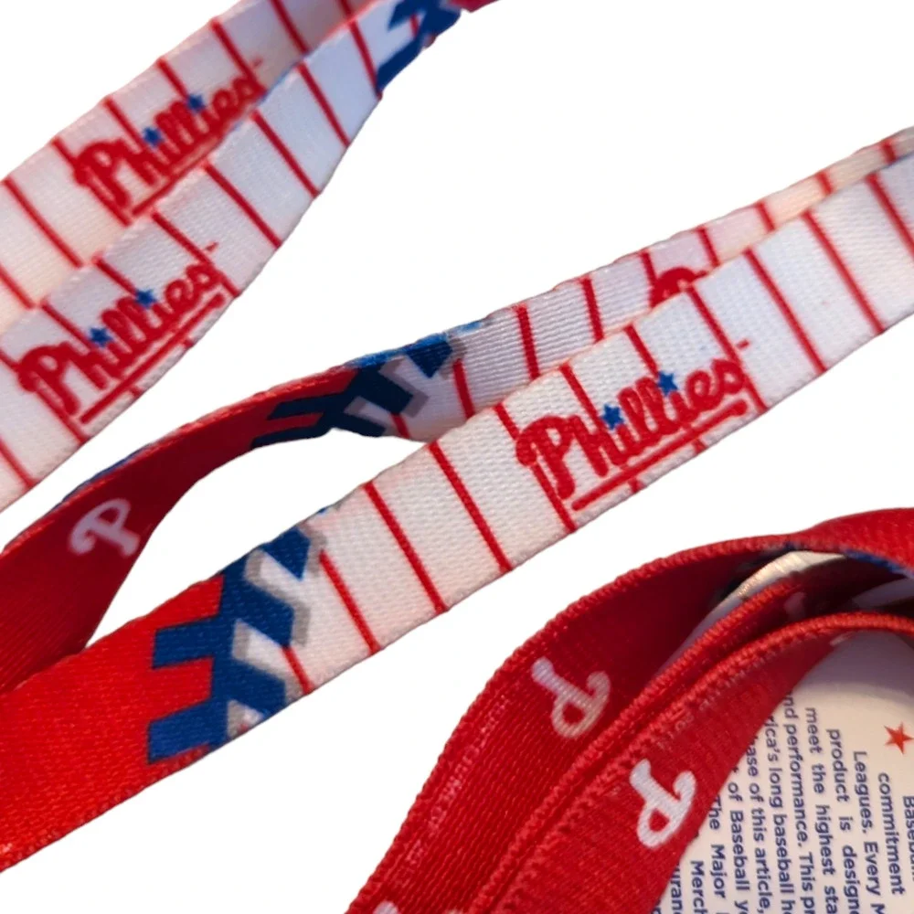 Philadelphia Phillies MLB Premium Officially Licensed Dog Lead Leash NEW HUNTER